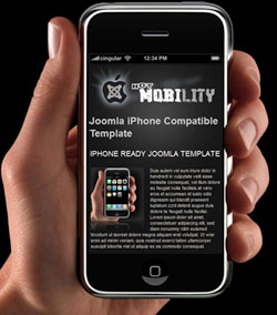 iPhone Joomla template